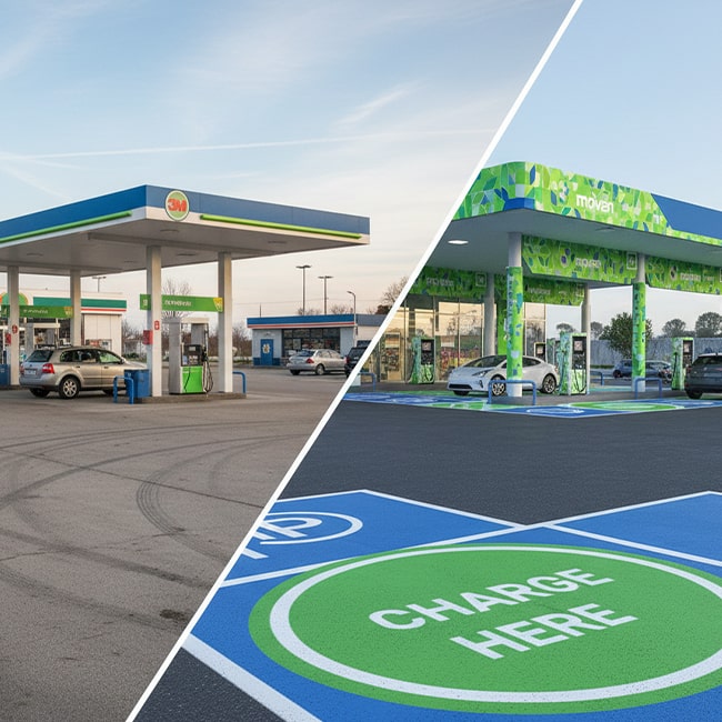 3M Innovative Graphics for EV Charging Stations - EV Charging Station Branding