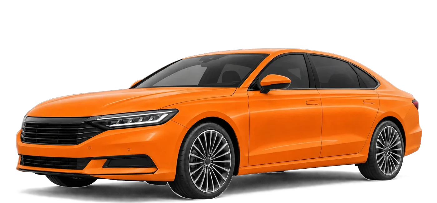 Fahrzeugschema Limousine: vollflächiger Lackschutz