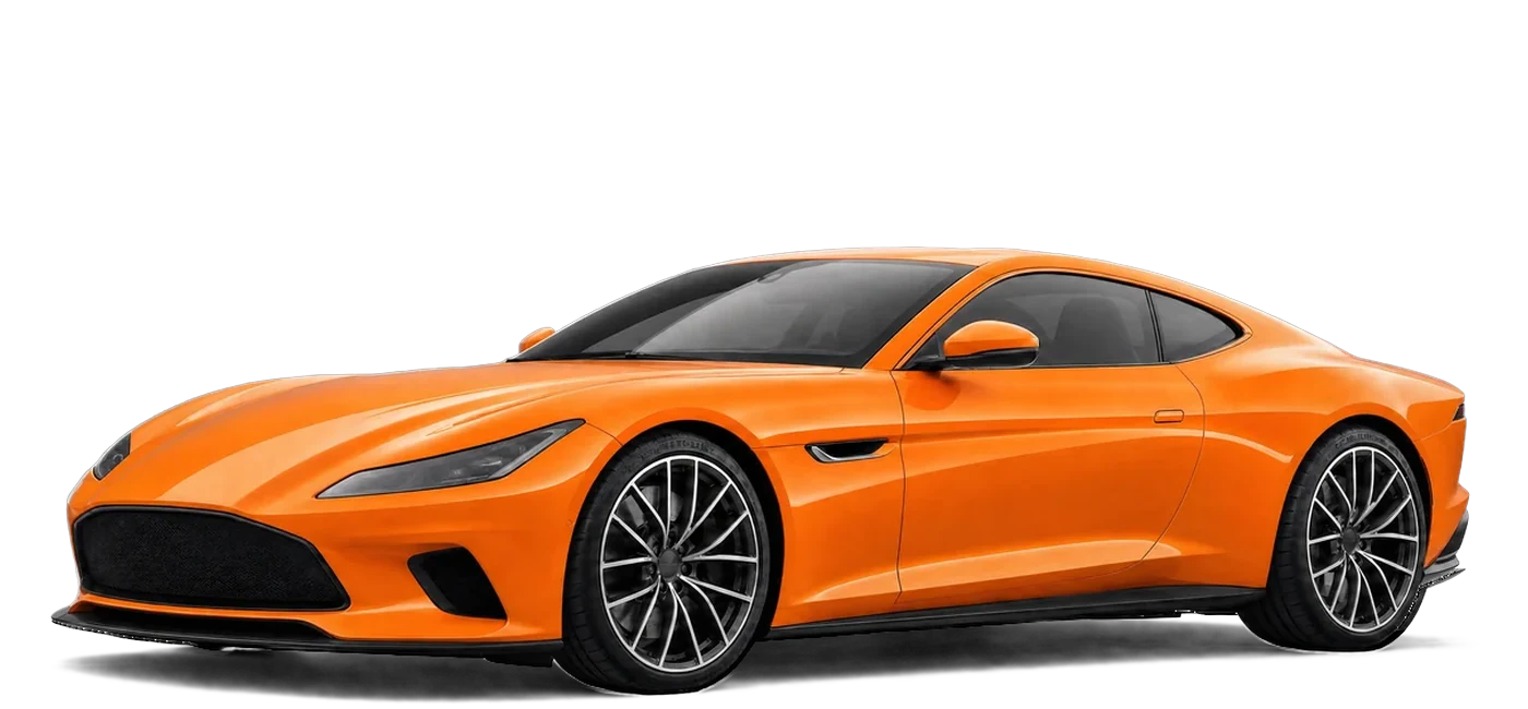 Fahrzeugschema Sportwagen: vollflächiger Lackschutz