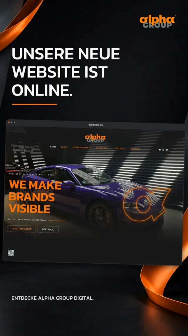 Unsere neue Website ist live. Entdecke unsere Leistungen, Lackschutzpakete und über 300 Folien direkt online.  …